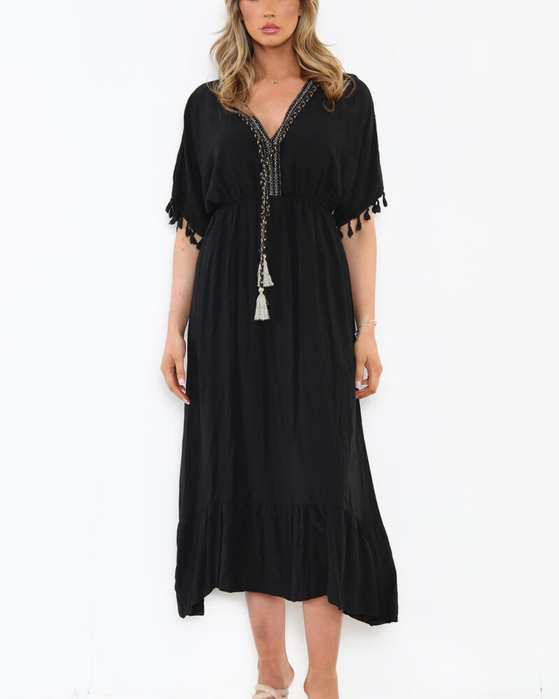 Lucy Tassel Maxi Dress